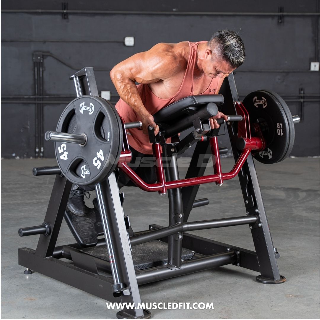 Muscle D Fitness - Power Leverage V2 Chest Supported Linear Bearing Row
