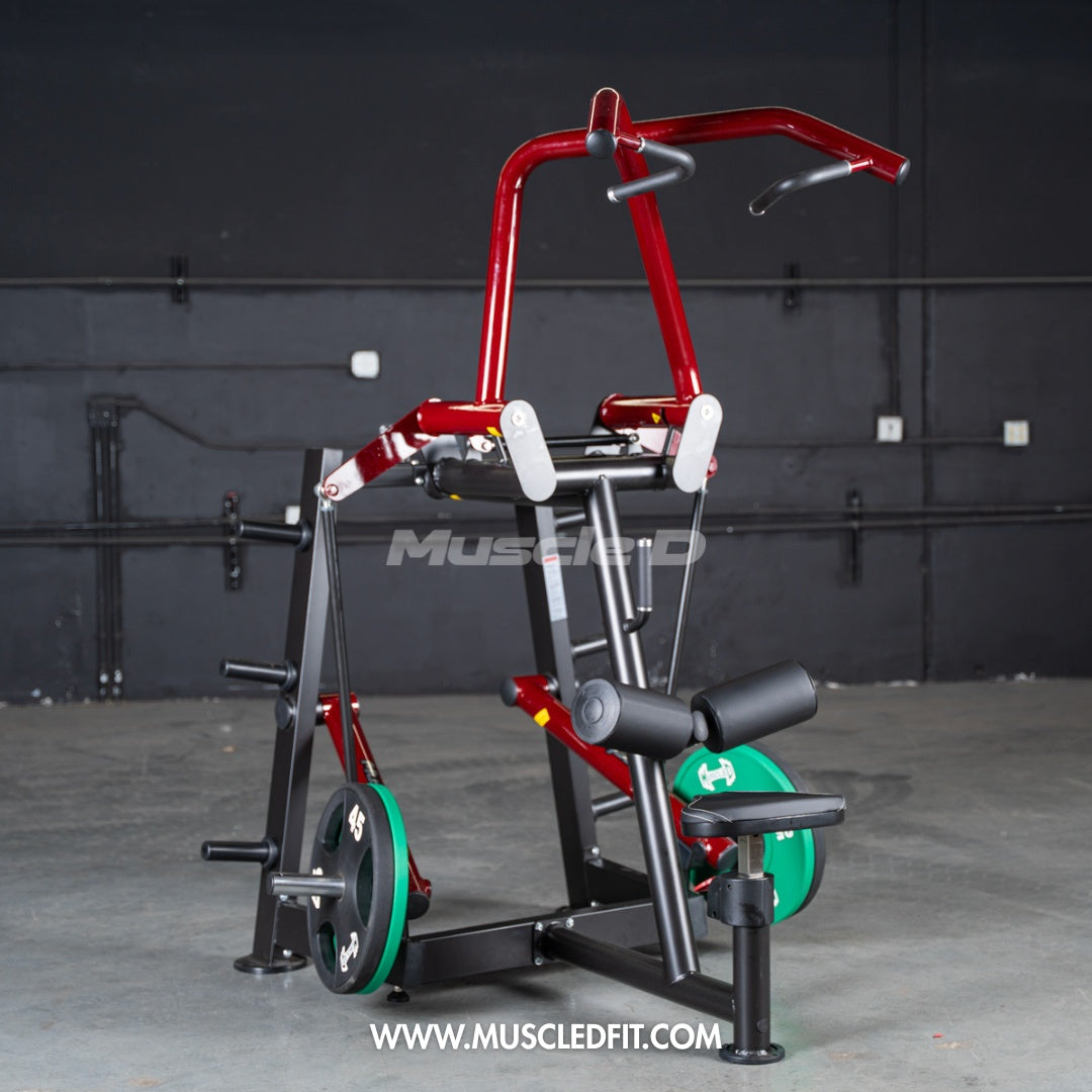 Muscle D Fitness - Power Leverage V2 Rotary Lat Pulldown – Iso-Lateral Commercial Gym Machine