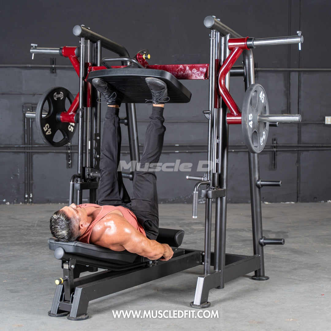 Muscle D Fitness - Power Leverage V2 Vertical Leg Press - Commercial Gym