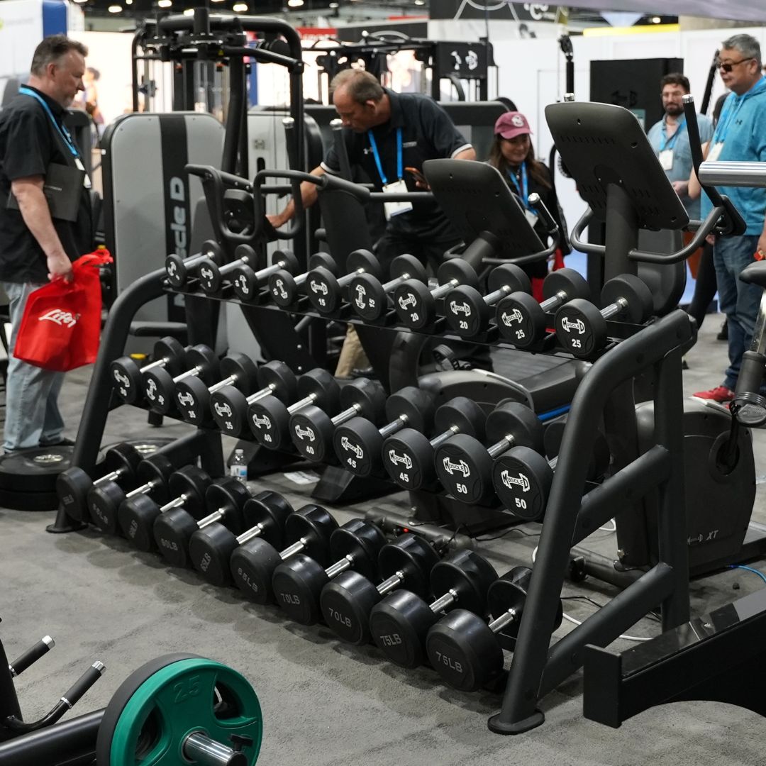 Muscle D Fitness - 3-Tier Commercial Dumbbell Rack - Black