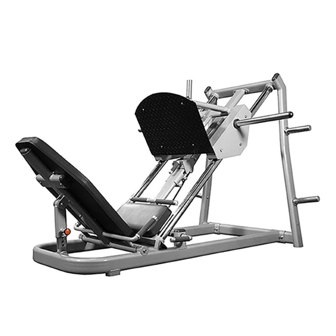 Muscle D Fitness - 45 Degree Roller Bearing Leg Press - Adjustable Back Pad