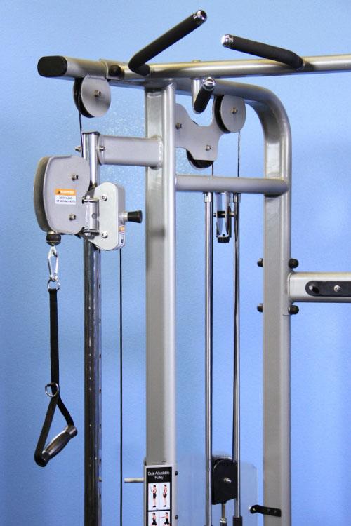Muscle D Fitness - Dual Adjustable Pulley – Two Stack Cable Machine