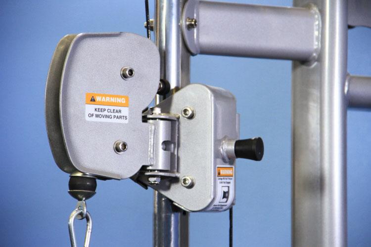 Muscle D Fitness - Dual Adjustable Pulley – Two Stack Cable Machine