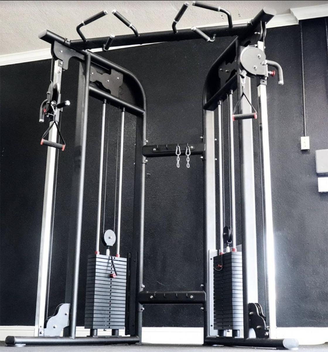 Muscle D Fitness - Dual Adjustable Pulley – Two Stack Cable Machine