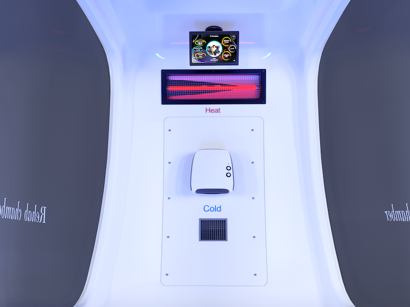 Cryonick HotCRYO Yoga & Pilates capsule chamber for weight loss and mobility restoration
