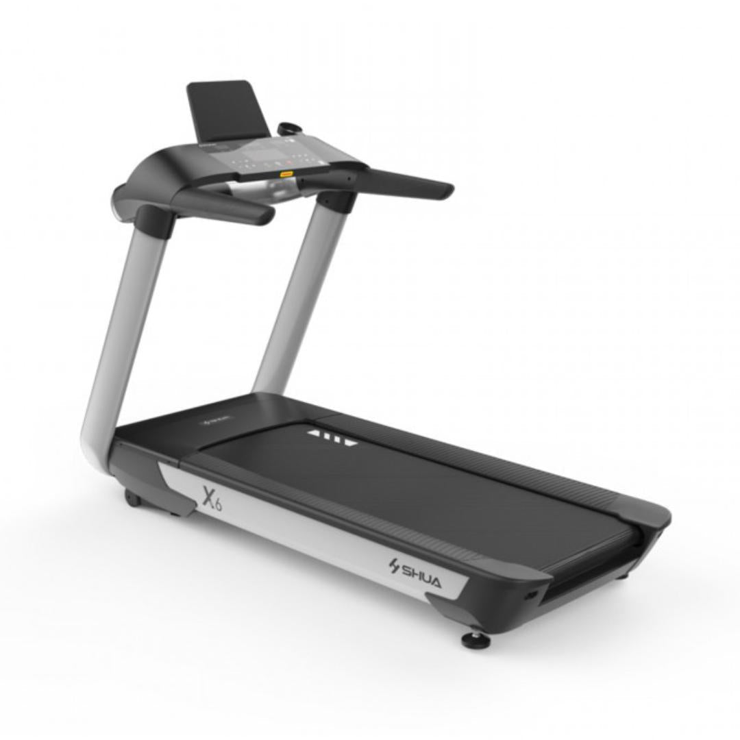 Muscle D Fitness - X6 Light Commercial Treadmill - LED Console - Cup Holder