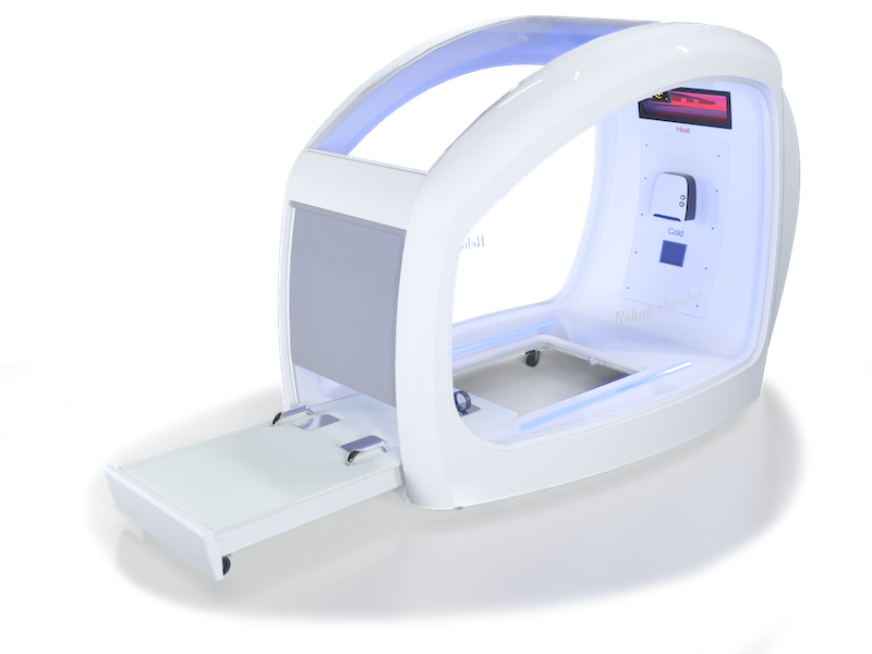 Cryonick HotCRYO Yoga & Pilates capsule chamber for weight loss and mobility restoration