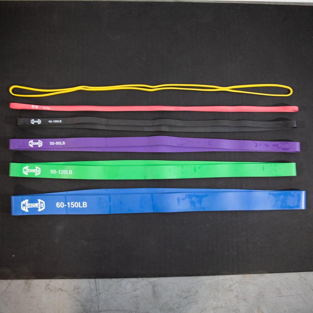 Muscle D Fitness - Strength Bands - 41" Length - Multiple Sizes