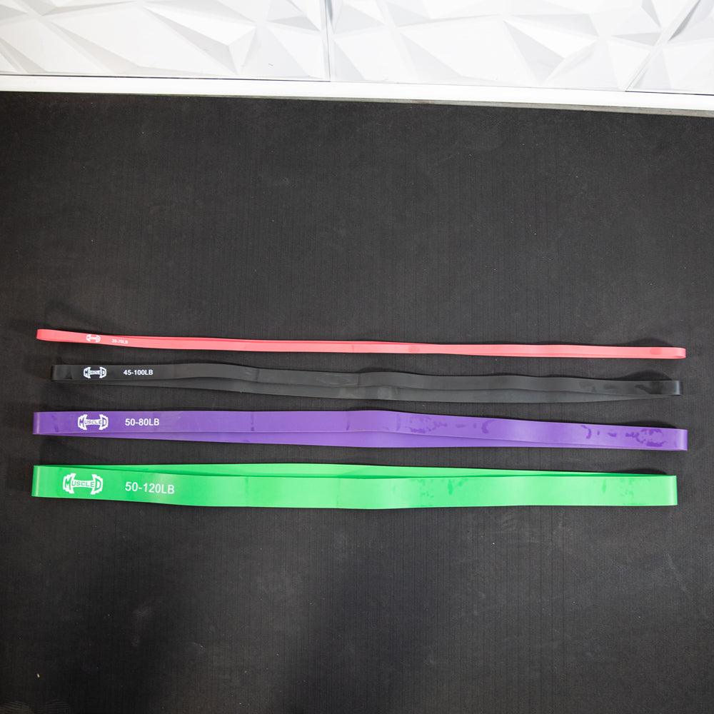 Muscle D Fitness - Strength Bands - 41" Length - Multiple Sizes