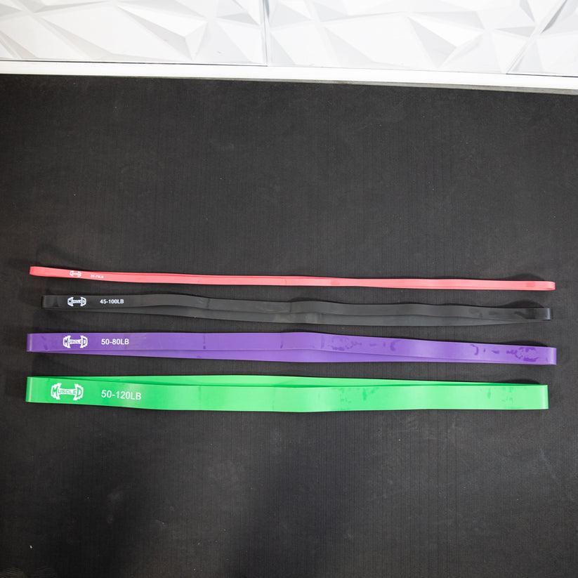 Muscle D Fitness - Muscle D Strength Band Kits - 41" Length - Multiple Sizes