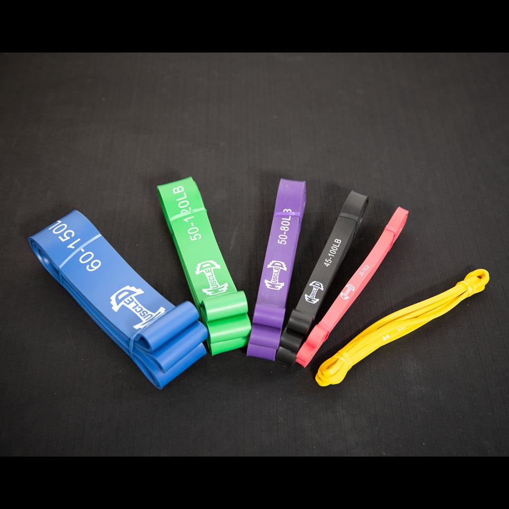 Muscle D Fitness - Muscle D Strength Band Kits - 41" Length - Multiple Sizes