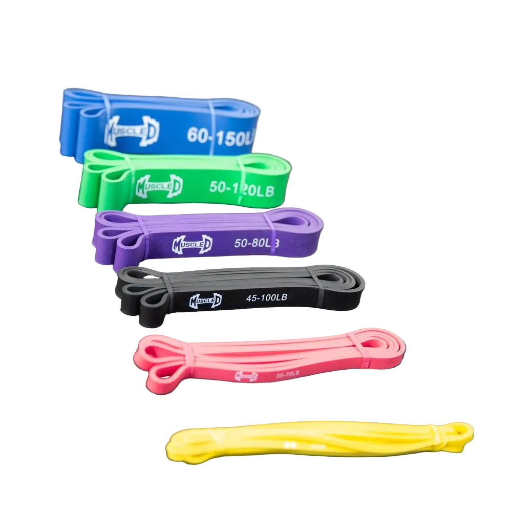Muscle D Fitness - Muscle D Strength Band Kits - 41" Length - Multiple Sizes