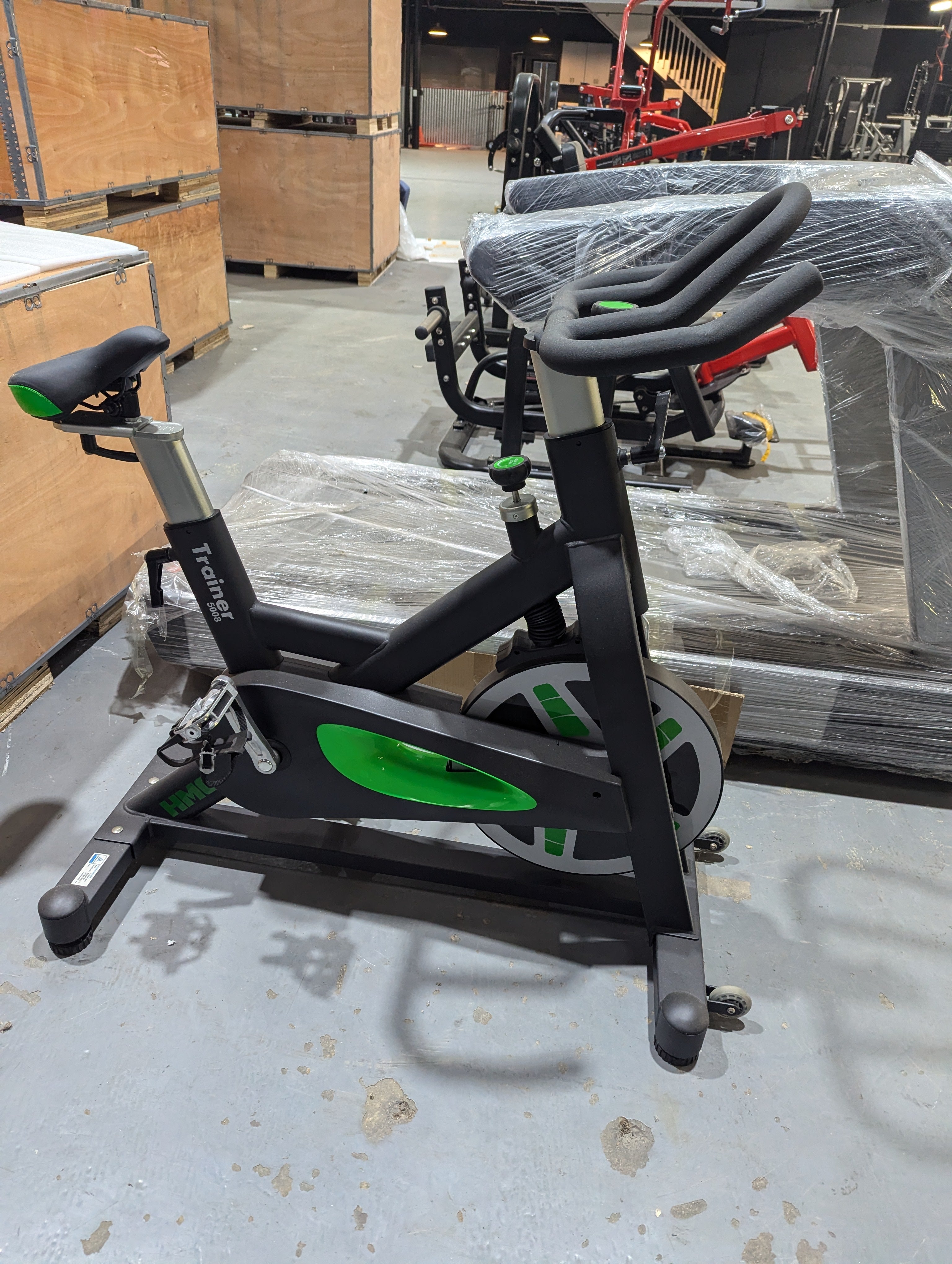 Muscle D Fitness - Sweet Exercise Bike - Stationary Bicycle - Indoor Cycle