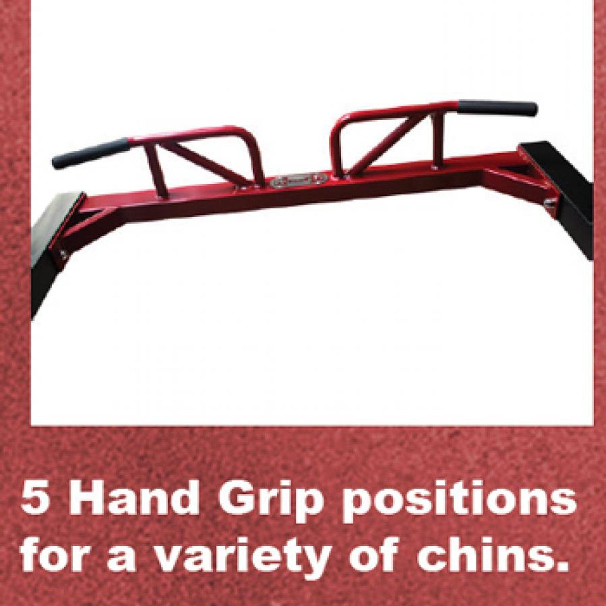 Muscle D Fitness - Compact Half Cage Complete Weight Kit - Storage Squat Rack Adjustable - Dip Handles