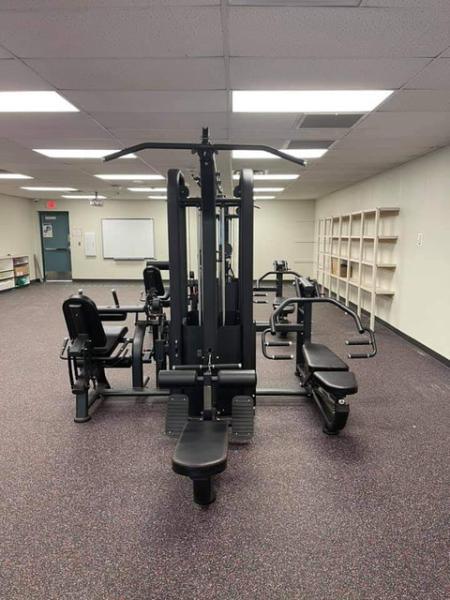 Muscle D Fitness - 8 Stack Megatron Compact Multi-Gym - Comprehensive Commercial Grade Space Saving Gym Equipment