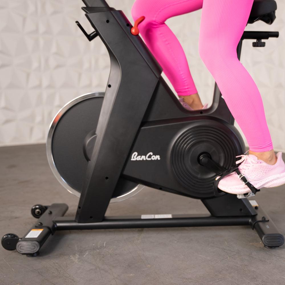 Muscle D Fitness - Home Upright Bike - Exercise Bike - Adjustable Seat and Handle Bars