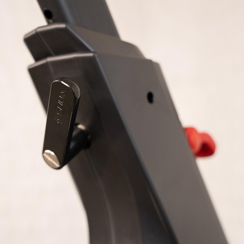 Muscle D Fitness - Home Upright Bike - Exercise Bike - Adjustable Seat and Handle Bars