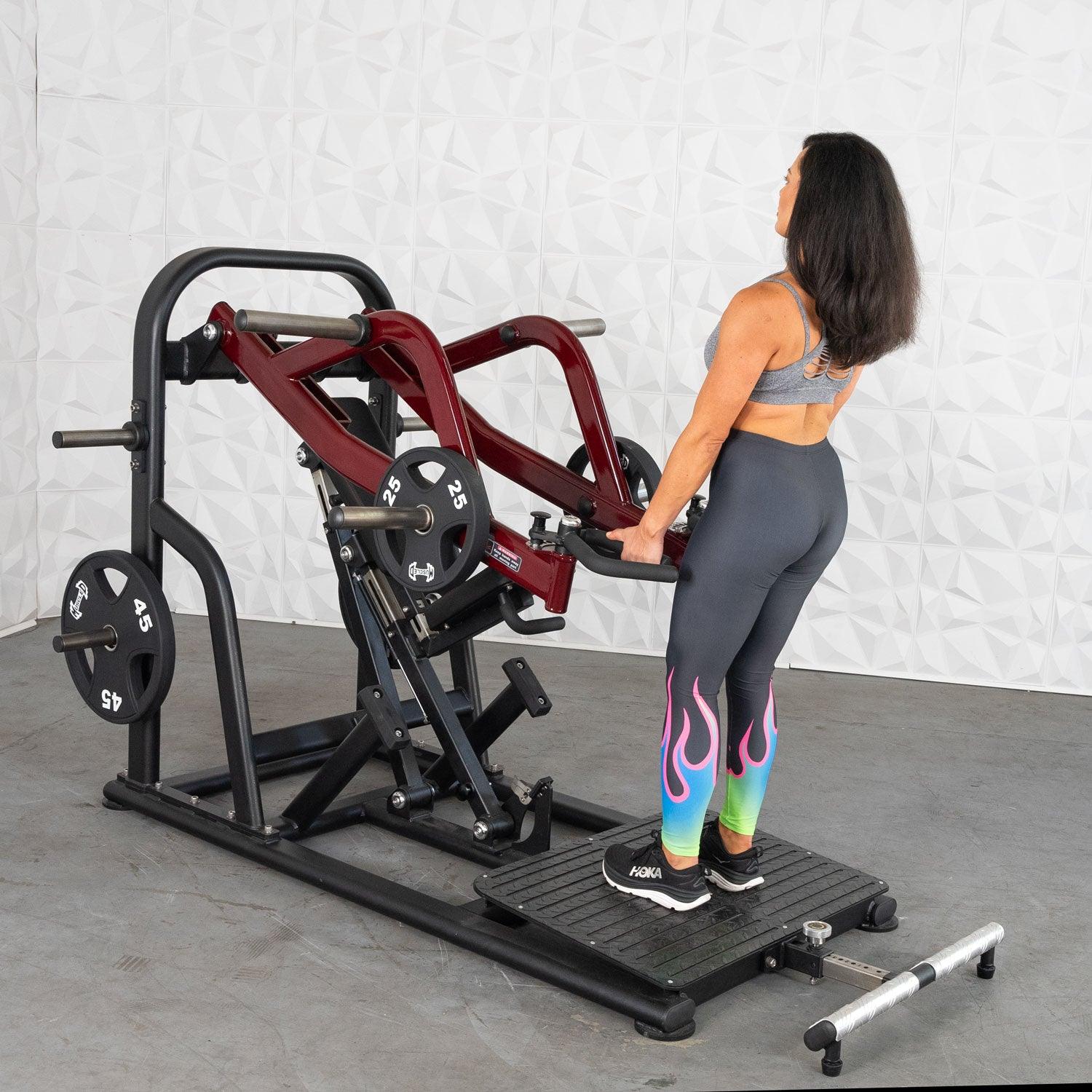 Muscle D Fitness - Pro Strength Dynamic Row - Chest Supported - Premium Adjustable Plate Loaded