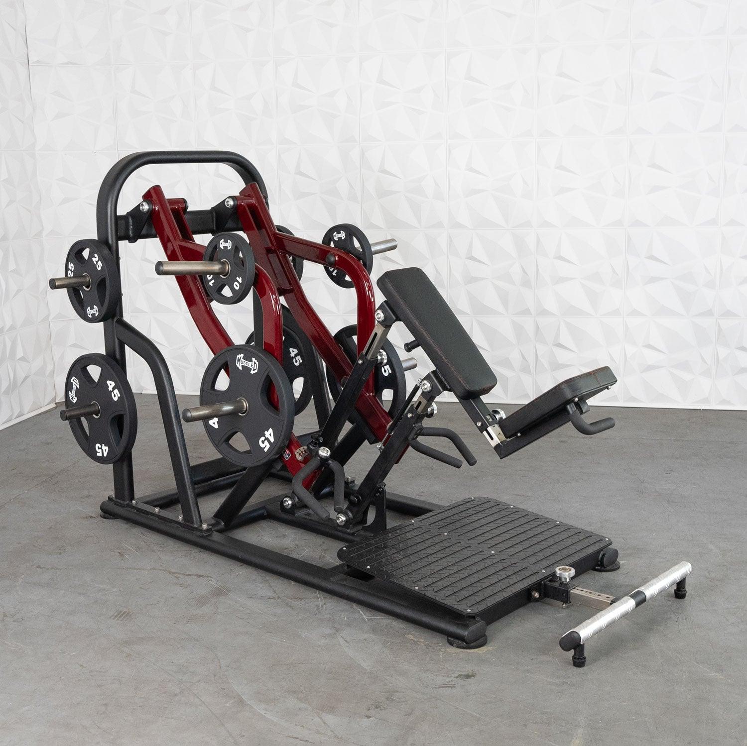 Muscle D Fitness - Pro Strength Dynamic Row - Chest Supported - Premium Adjustable Plate Loaded