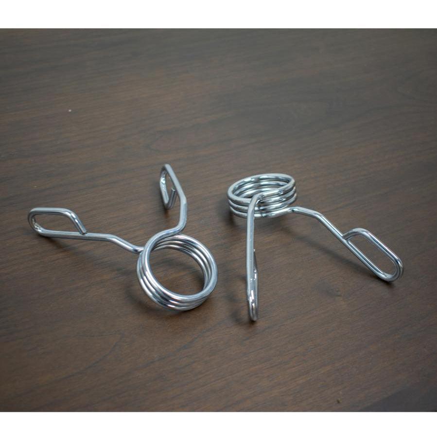 Muscle D Fitness - Spring Collars (per pair) - Extra Strength Steel Spring Collars