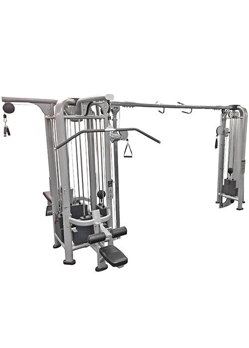 Muscle D Fitness - 5 Stack Megatron Deluxe Jungle Gym 3 Colors - Commercial-Grade , Lat Pull, Low Row, Functional Column