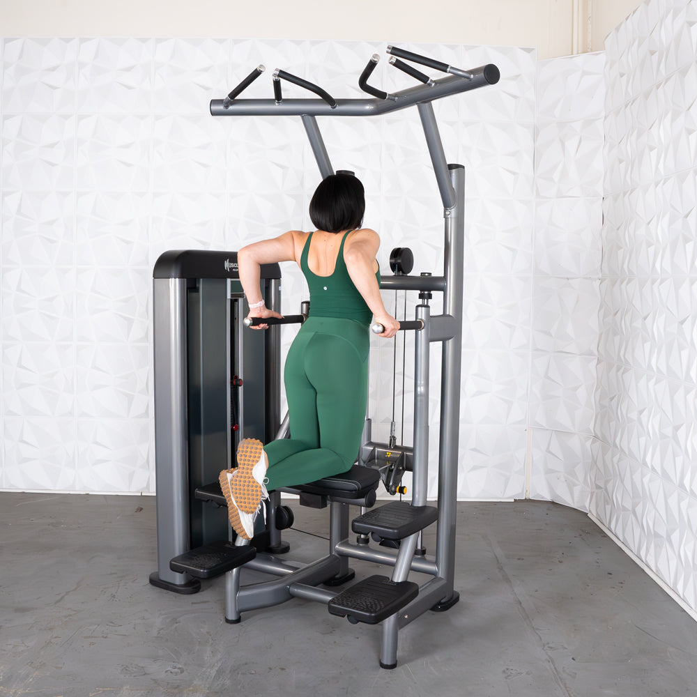 Muscle D Fitness - Elite Plus Assisted Chin Dip Machine