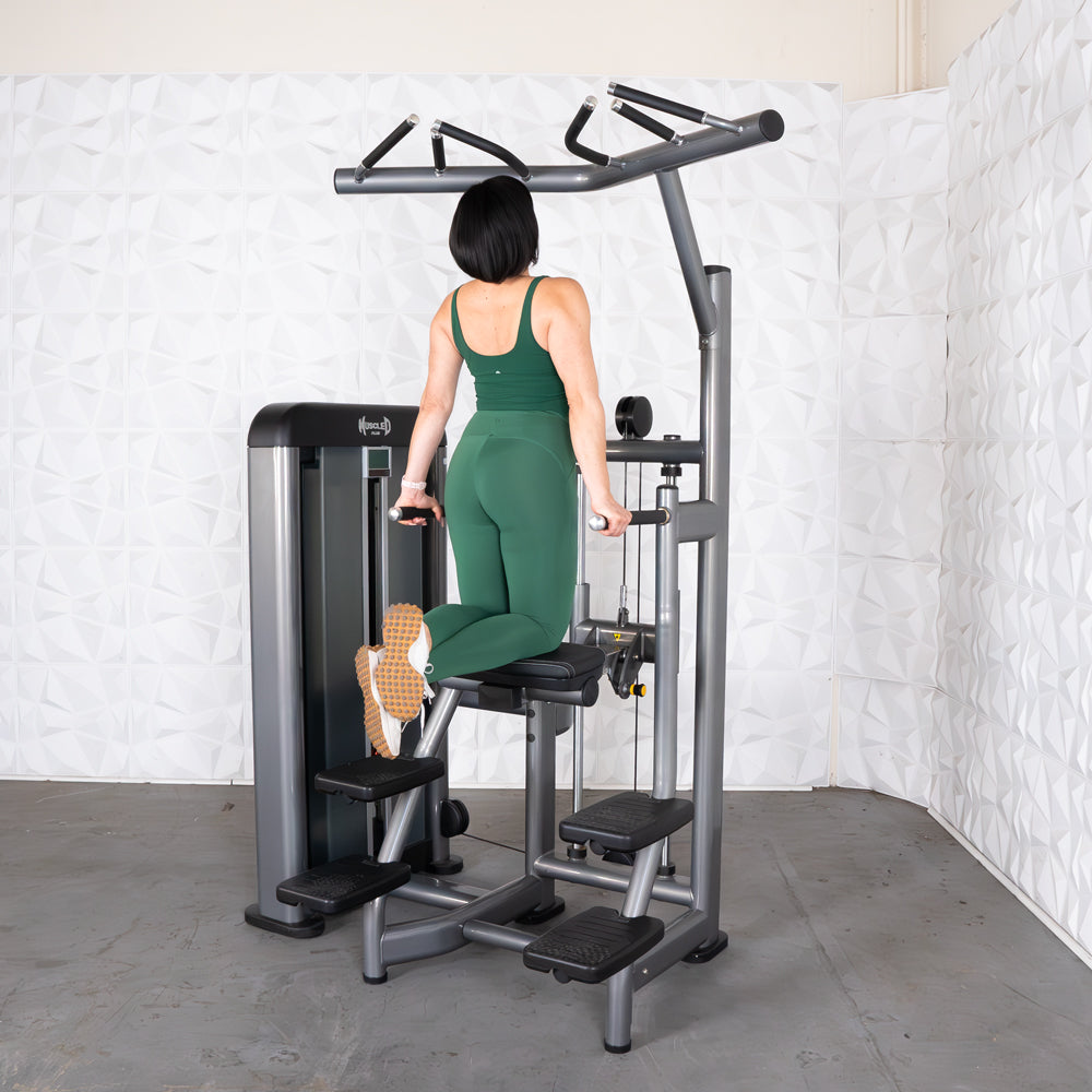 Muscle D Fitness - Elite Plus Assisted Chin Dip Machine