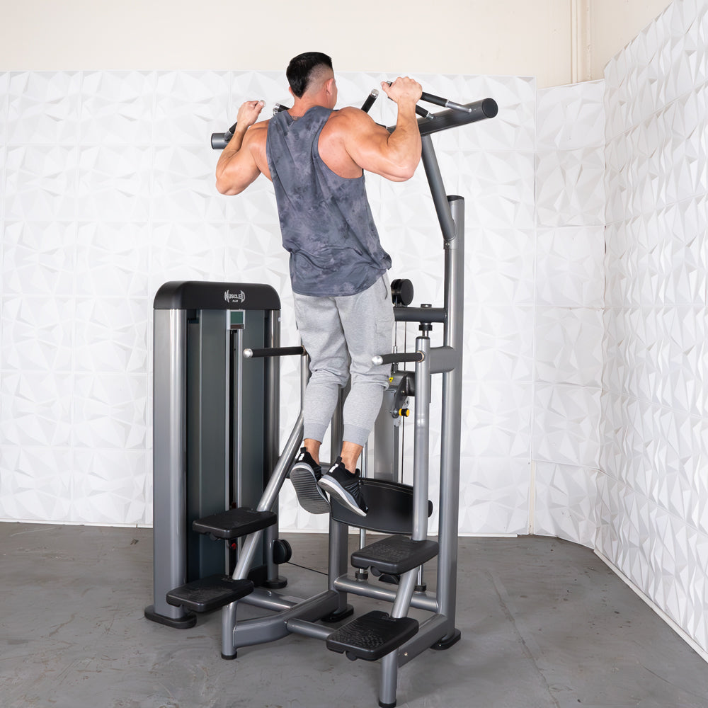 Muscle D Fitness - Elite Plus Assisted Chin Dip Machine