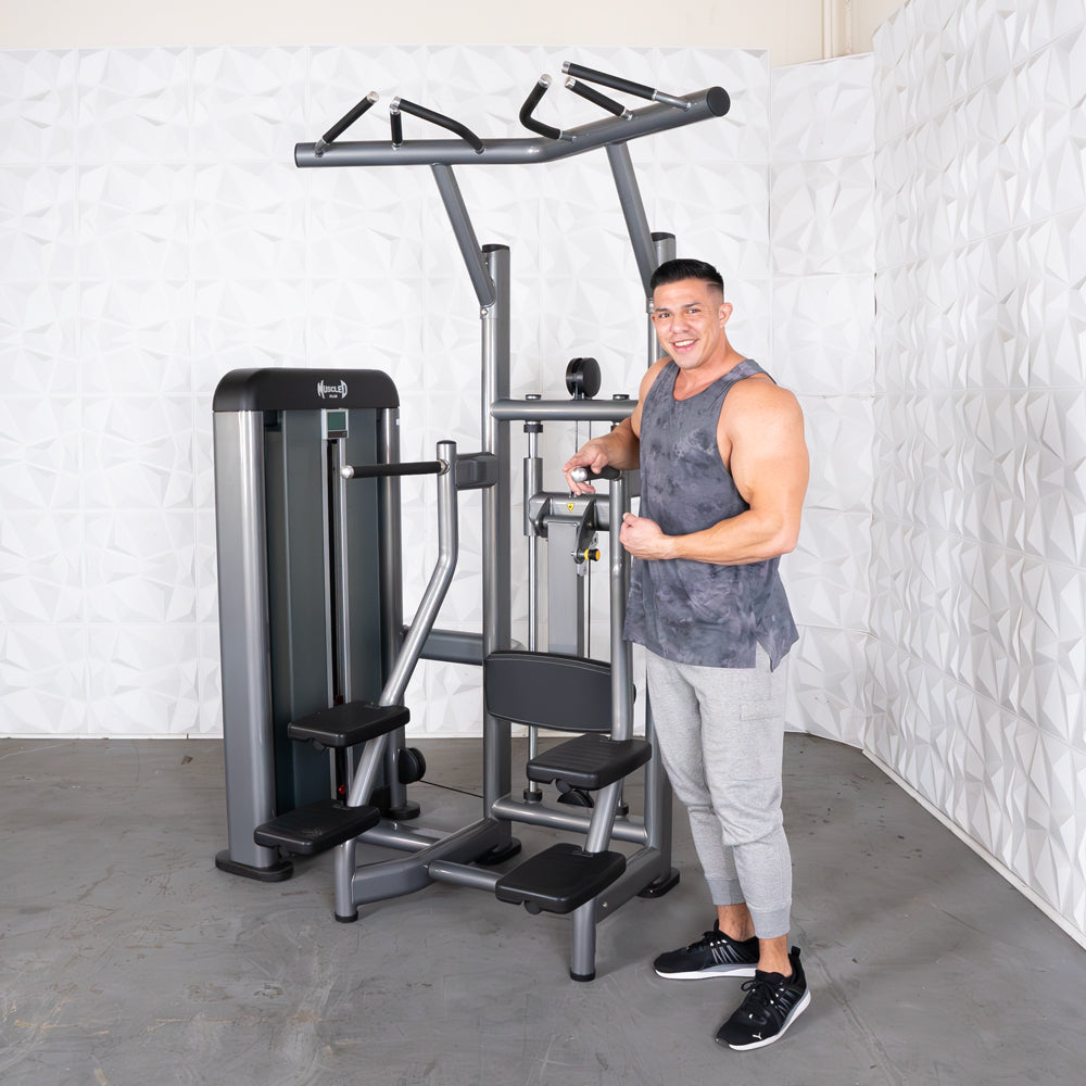 Muscle D Fitness - Elite Plus Assisted Chin Dip Machine