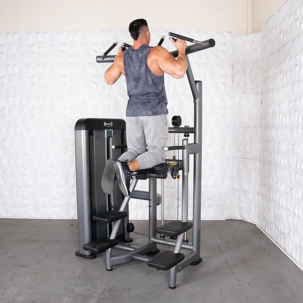 Muscle D Fitness - Elite Plus Assisted Chin Dip Machine