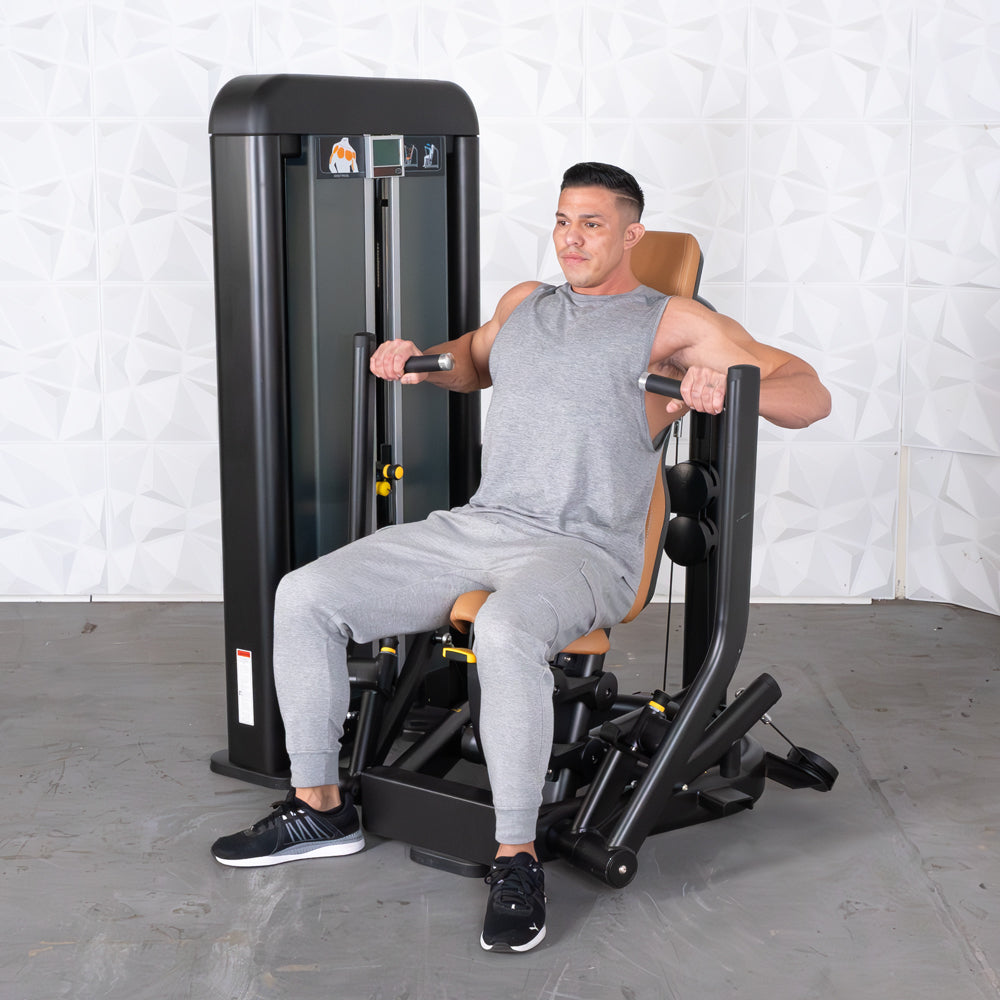 Muscle D Fitness - Elite Plus Chest Press - Commercial Iso-Lateral Selectorized Machine