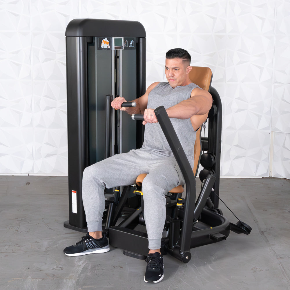 Muscle D Fitness - Elite Plus Chest Press - Commercial Iso-Lateral Selectorized Machine