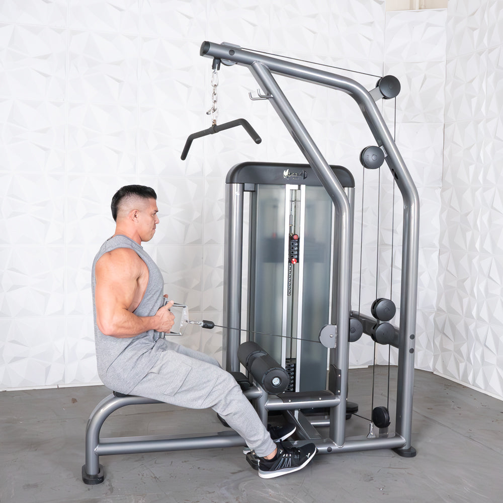 Muscle D Fitness - Elite Plus Lat Pulldown Low Row Combo
