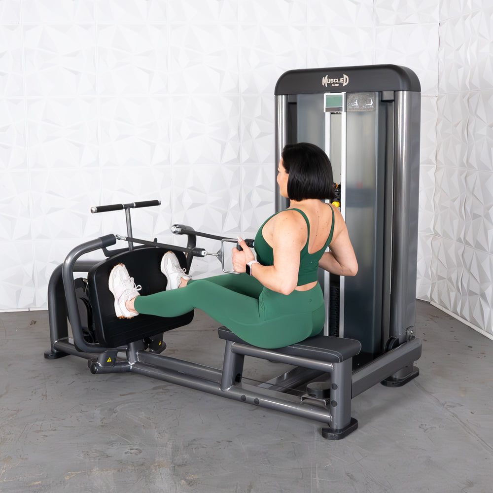 Muscle D Fitness - Elite Plus Long Pull Row | Iso-Lateral