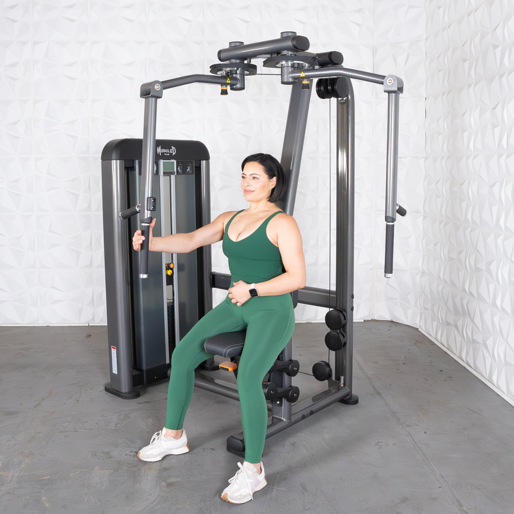 Muscle D Fitness - Elite Plus Pec Deck Rear Delt Machine