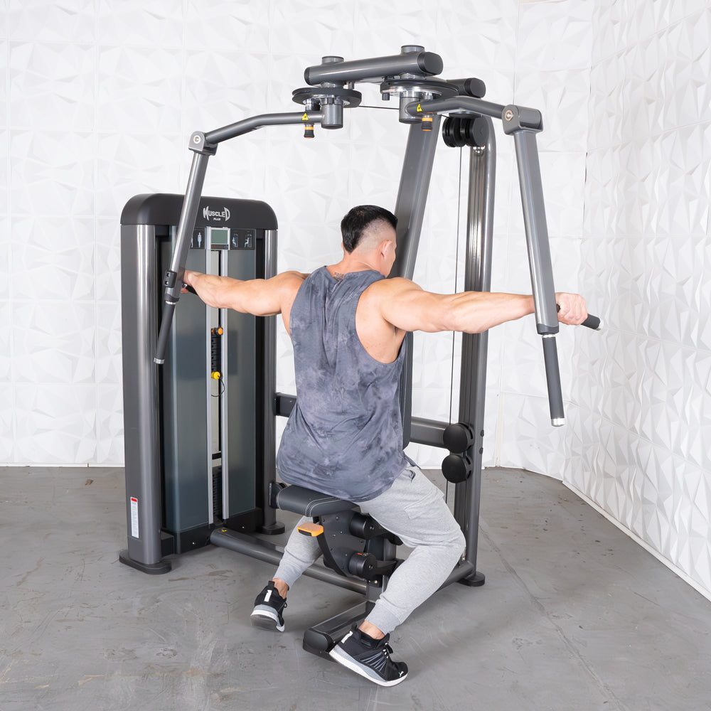 Muscle D Fitness - Elite Plus Pec Deck Rear Delt Machine
