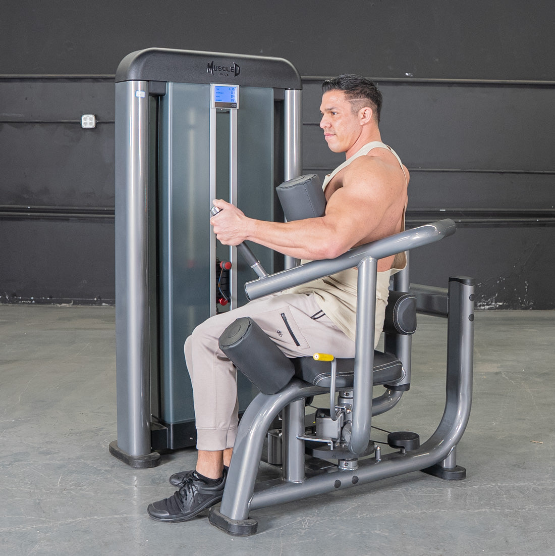 Muscle D Fitness - Elite Plus Rotary Torso Machine | Commercial Oblique Trainer