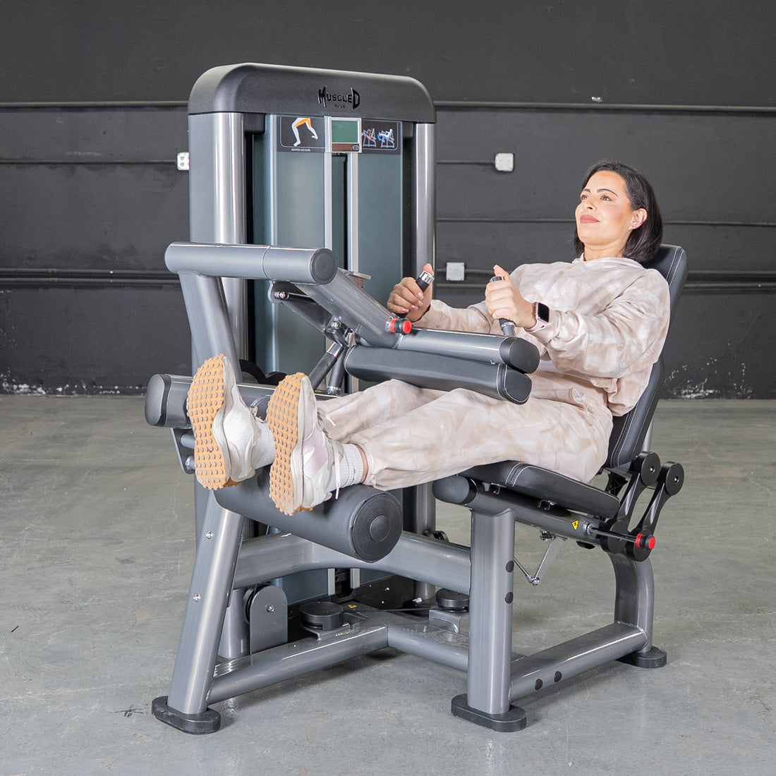 Muscle D Fitness - Elite Plus Seated Leg Curl | Commercial Gym Equipment
