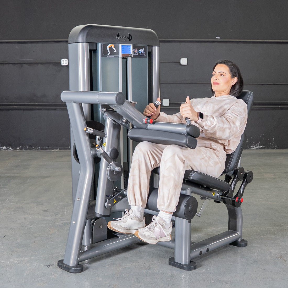 Muscle D Fitness - Elite Plus Seated Leg Curl | Commercial Gym Equipment