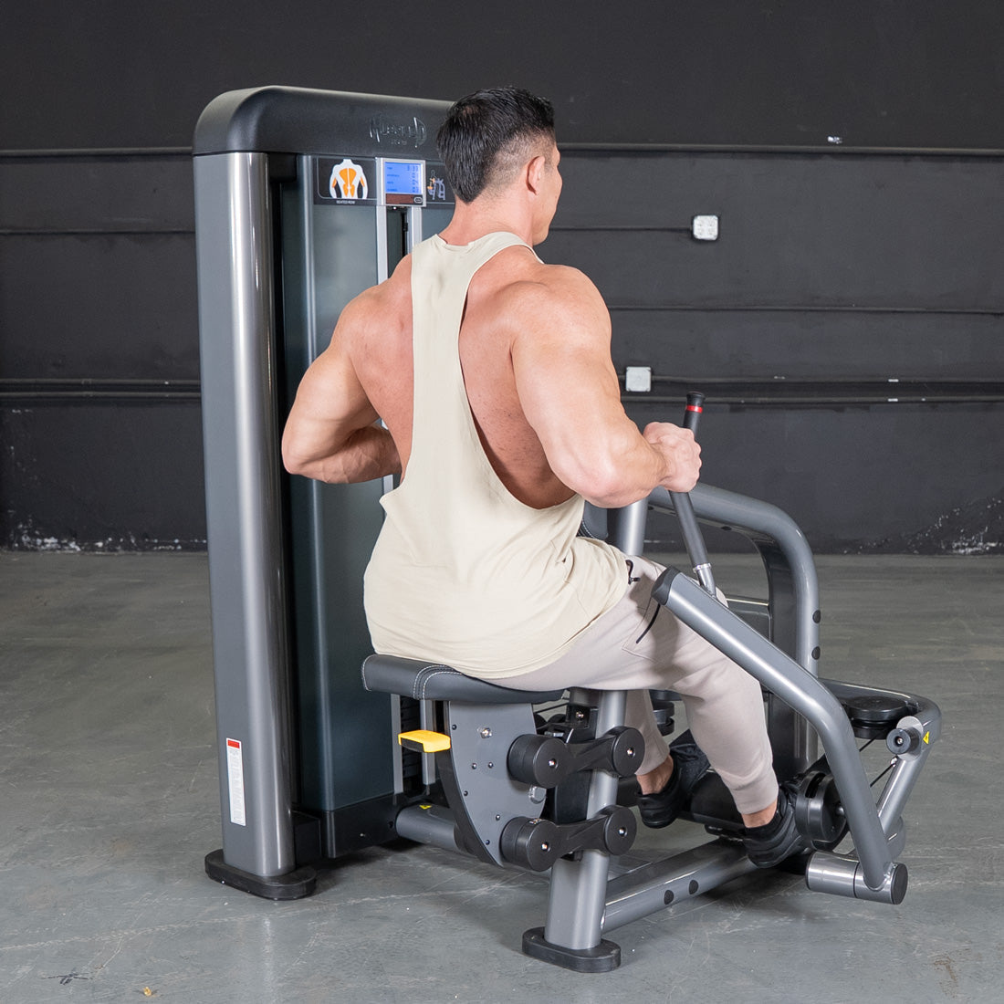 Muscle D Fitness - Elite Plus Seated Row - Iso-Lateral Machine