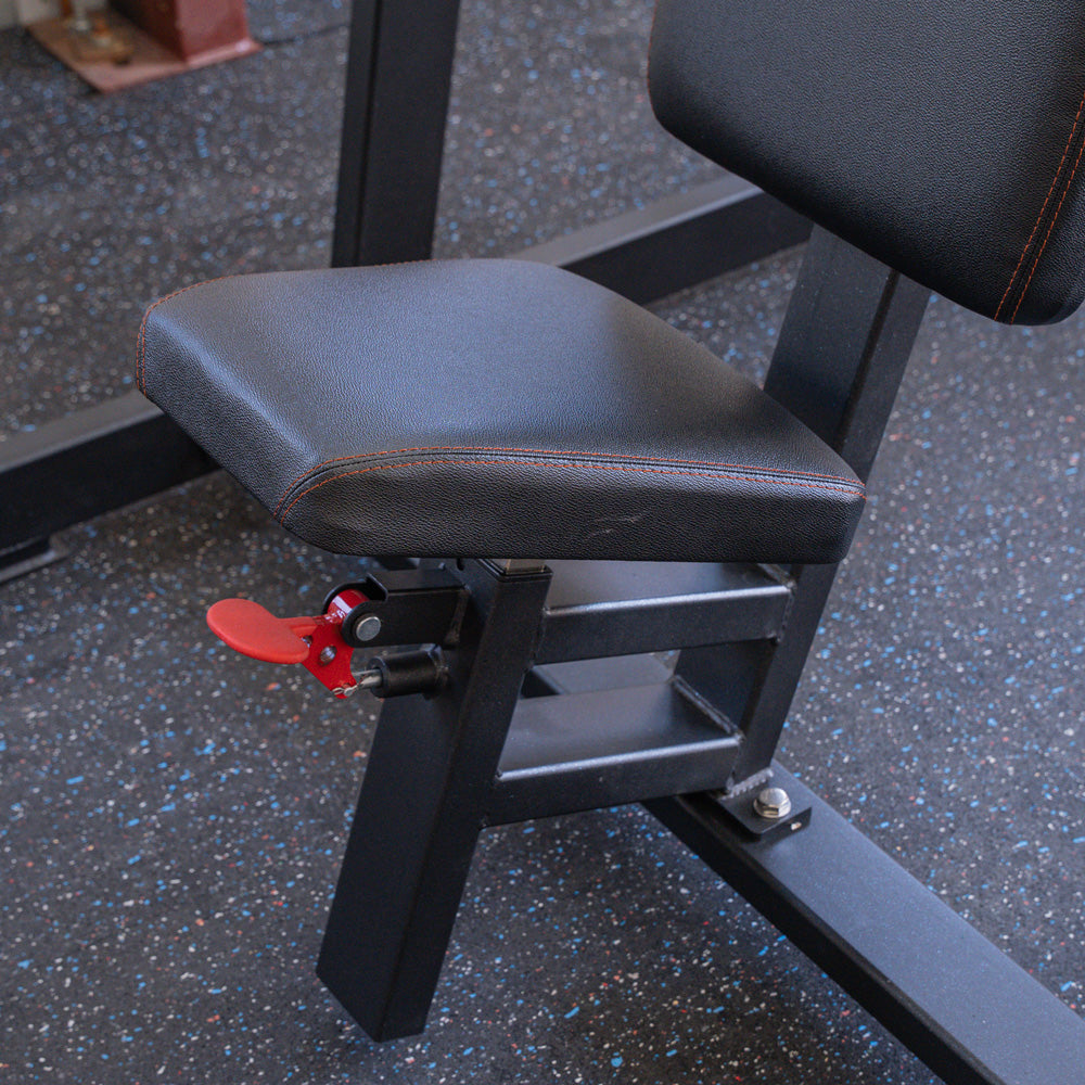 Muscle D Fitness - Excel Iso-Lateral Chest/Back Combo - Plate Loaded - Gas Shock Assisted Seat Adjustment