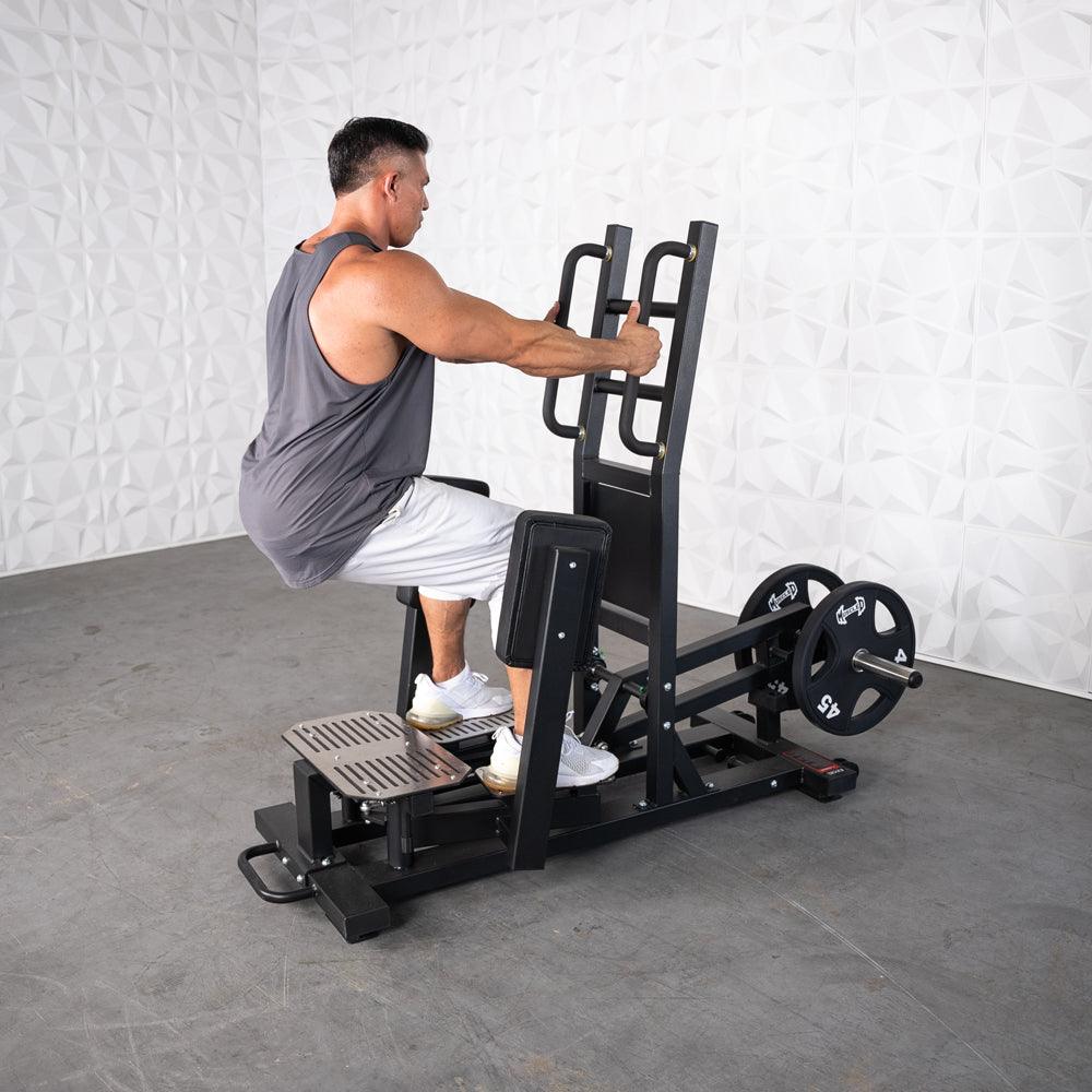 Muscle D Fitness - Excel Standing Hip Abductor - Plate Load Glute - Band Compatible