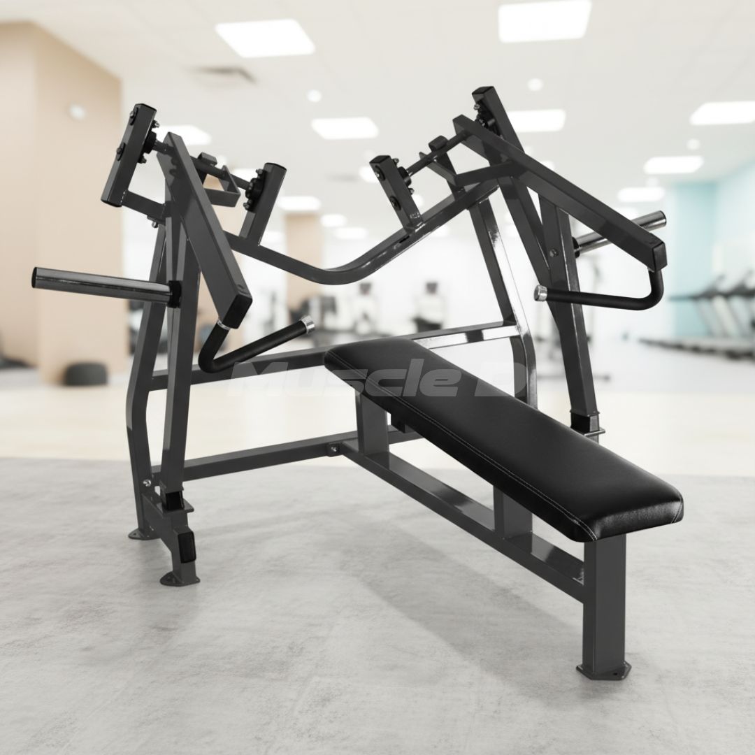 Muscle D Fitness - Excel Iso-Lateral Horizontal Press - Plate Load Bench Press