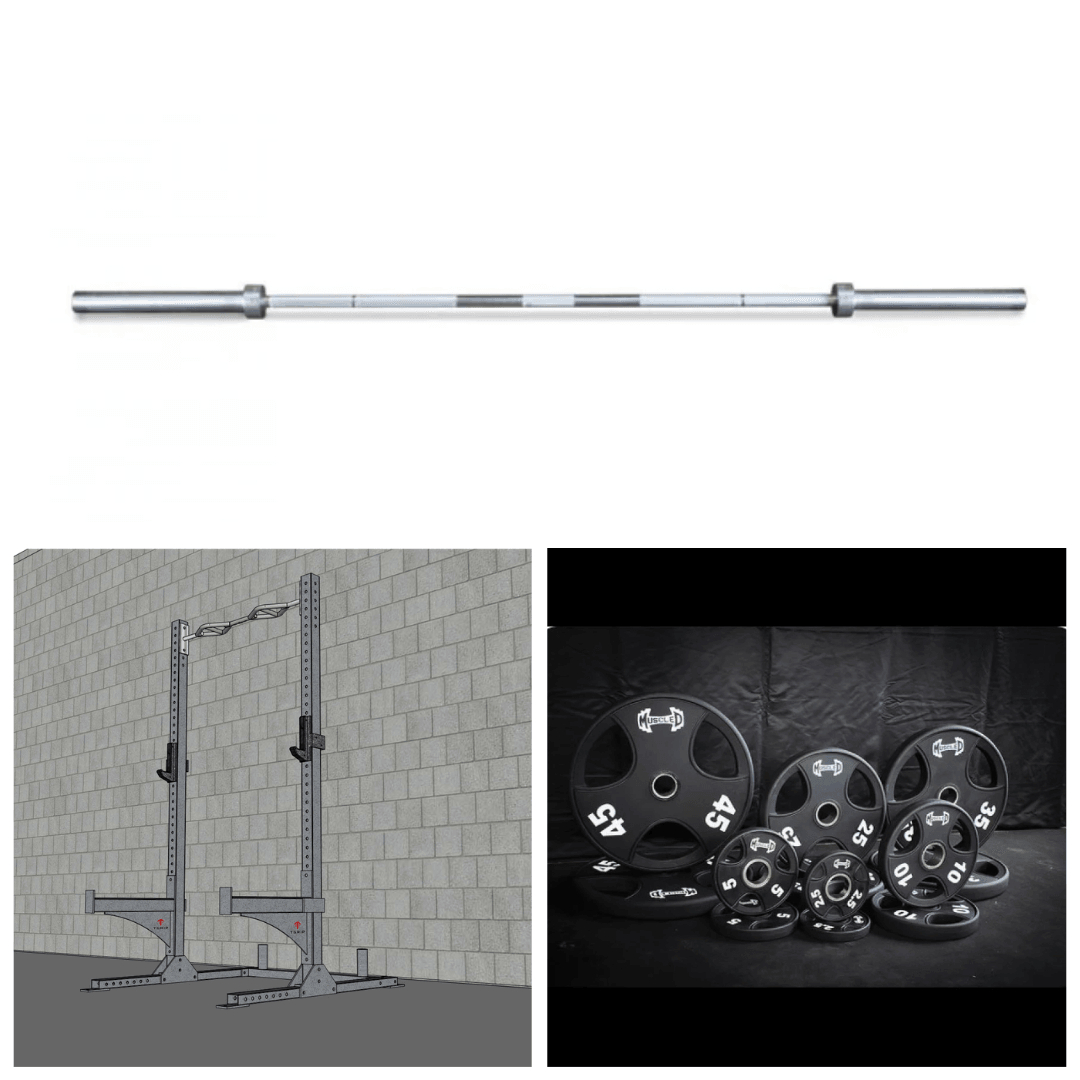 Muscle D Fitness - TGrip Commercial Squat Stand Complete Kit