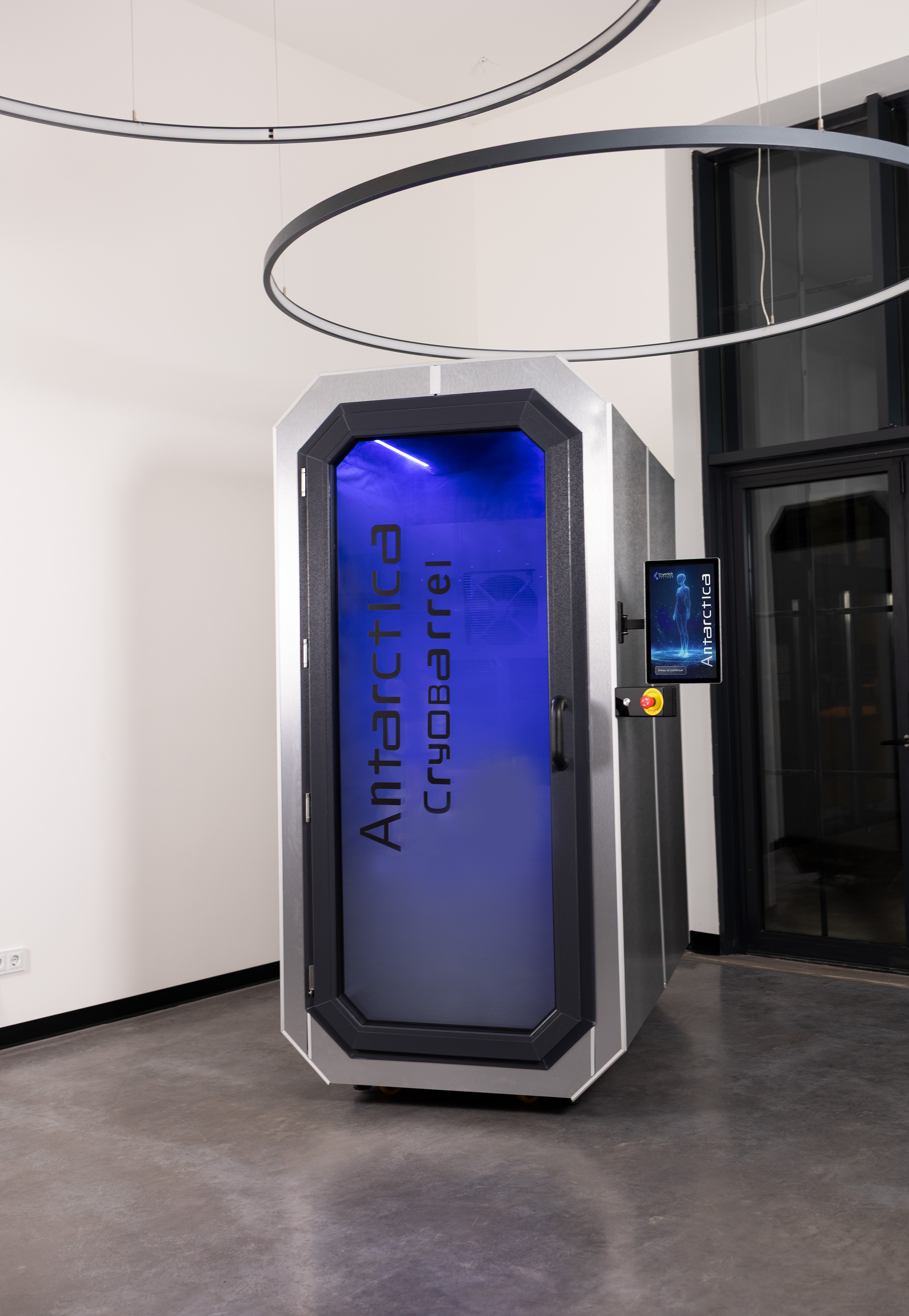 Cryonick Antarctica Barrel Premium Electric Whole-Body Cryotherapy Chamber