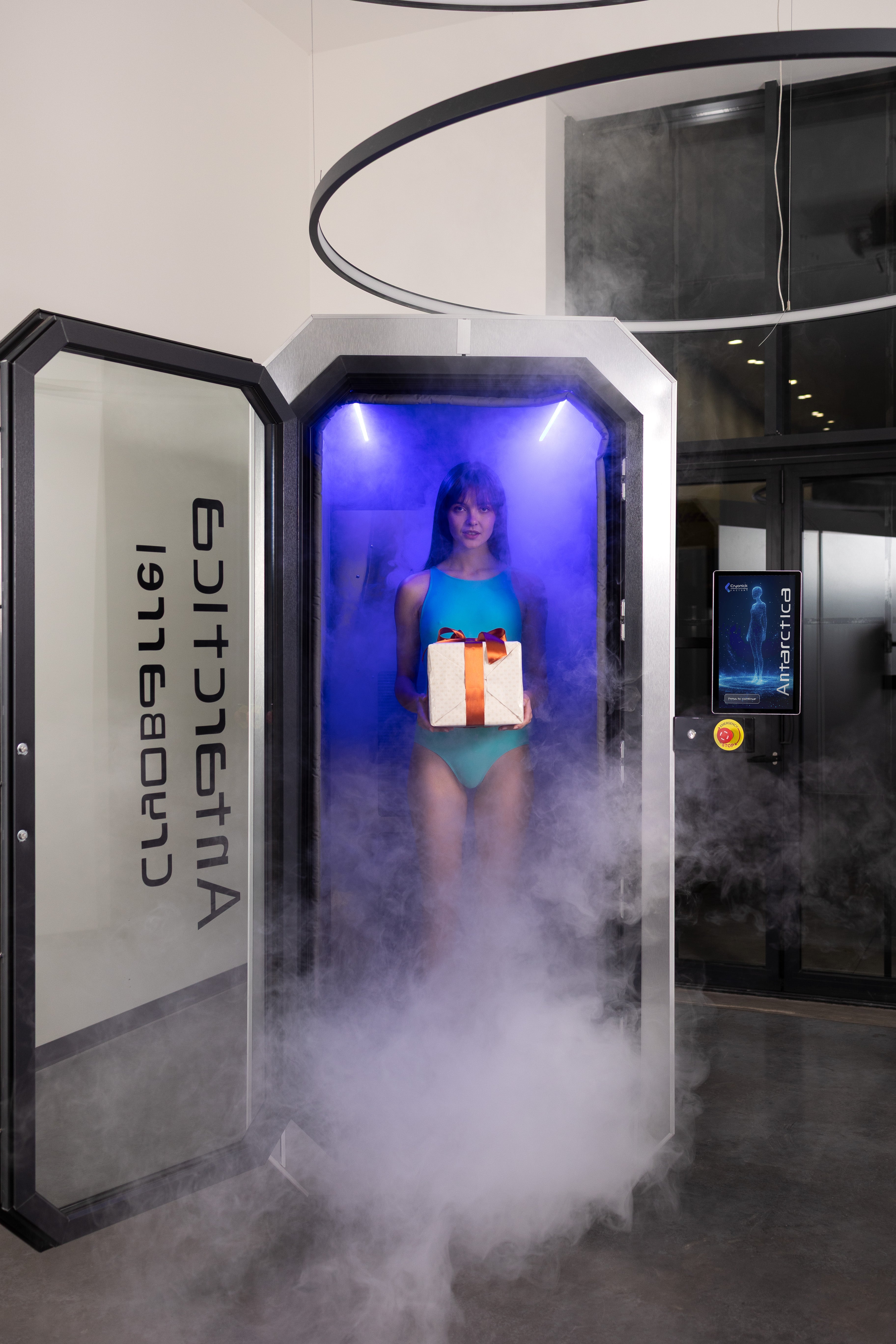 Cryonick Antarctica Barrel Premium Electric Whole-Body Cryotherapy Chamber