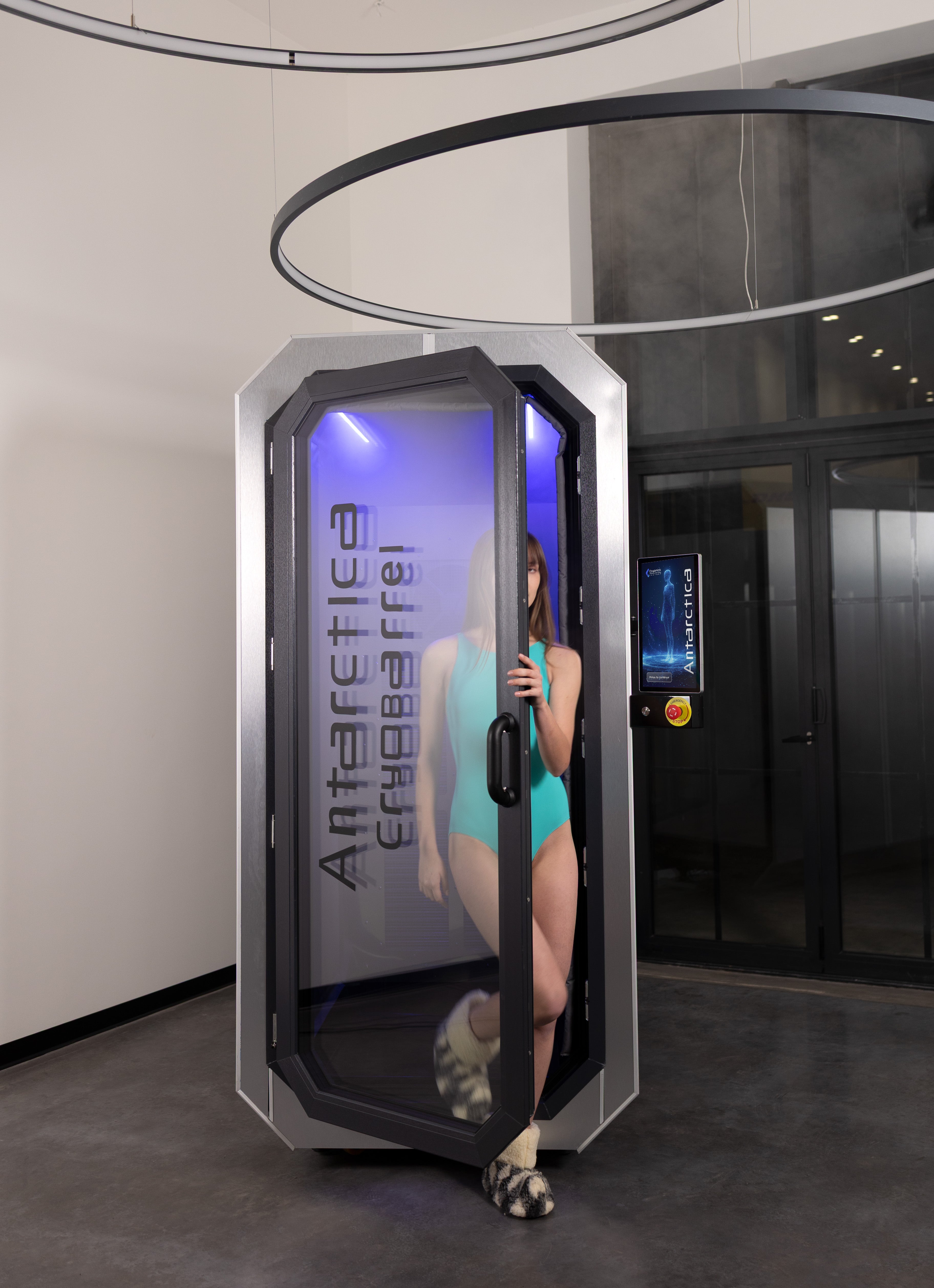 Cryonick Antarctica Barrel Premium Electric Whole-Body Cryotherapy Chamber