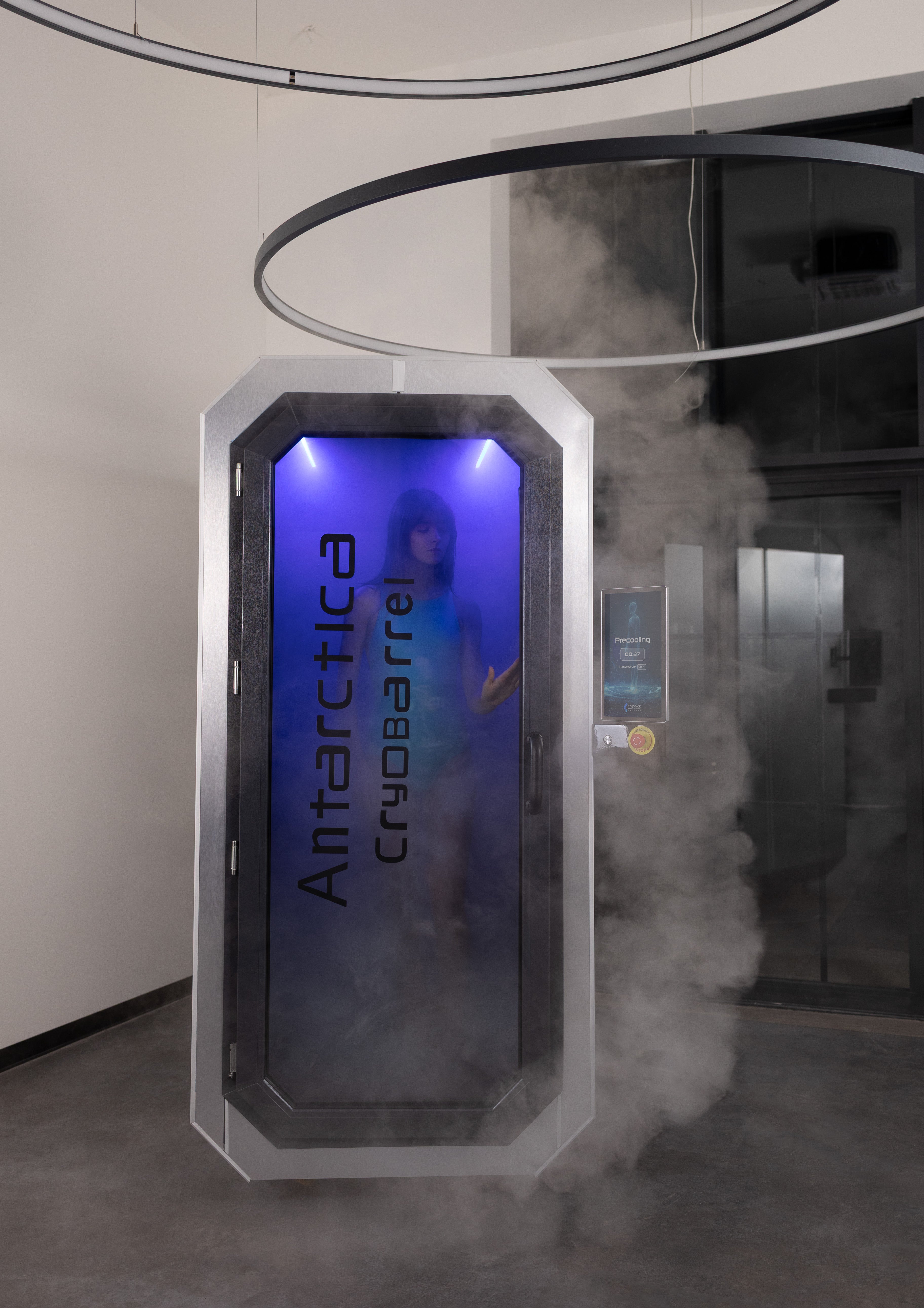 Cryonick Antarctica Barrel Premium Electric Whole-Body Cryotherapy Chamber
