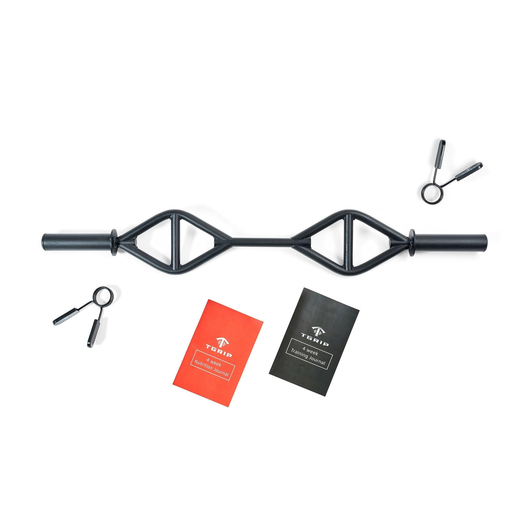 Muscle D Fitness - Orginal TGrip Bar - Multi Grip - Functional Training - Football - Swiss - Neutral