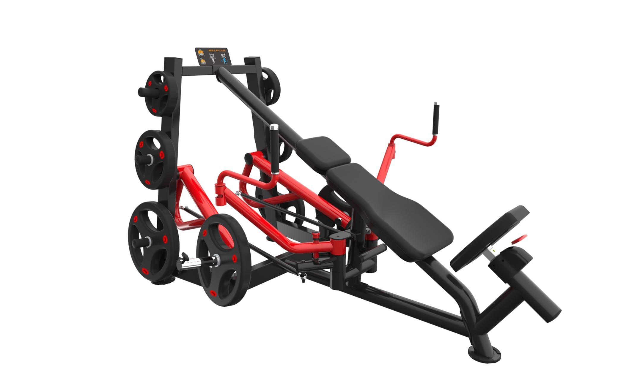 Muscle D Fitness - Power Leverage V2 Decline Chest Fly / Most Muscular Machine